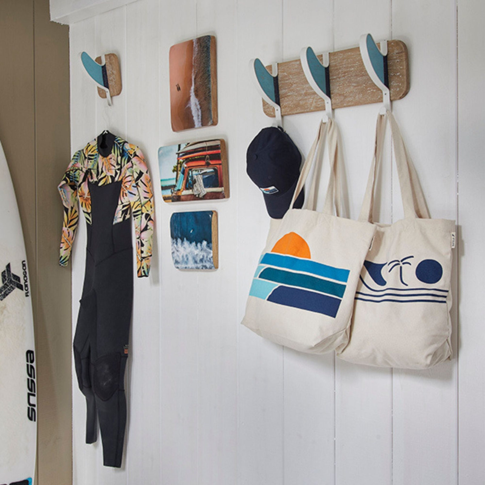 Nautical bags for beach or town from Batela