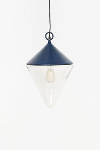 Blue Conical Buoy-Shaped Hanging Light Ceiling Lights Lamp Batela Giftware