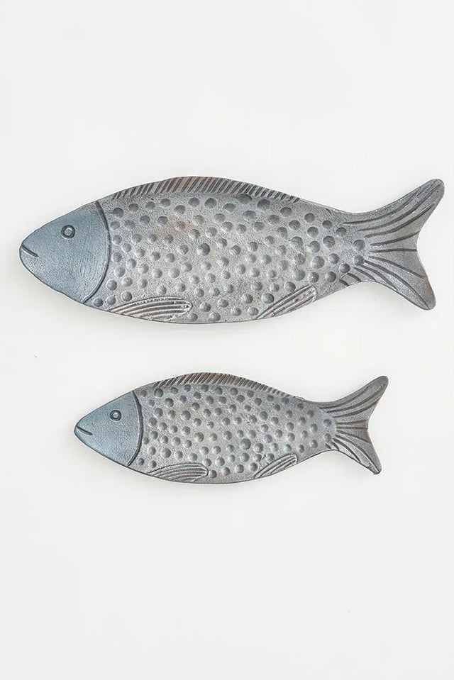 Aluminium Fish-Shaped Platter/Tray From Europe Home Decoration Kitchen Batela Giftware