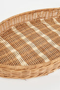 Large Fish-shaped Rattan Tray Driftwood From Europe Kitchen Batela Giftware