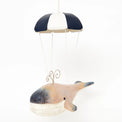 Whale with Blue/White Parachute Figurines Batela Giftware