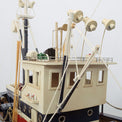 Fishing Boat, Blue and Cream - Model Boat Fishing Boats price-change-job-active Batela Giftware