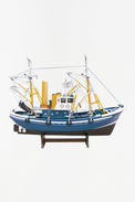 Tuna Fishing Boat II - Model Boat in Blue Fishing Boats price-change-job-active Batela Giftware