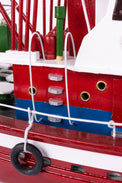 Tuna Fishing Boat II - Model Boat in Red Fishing Boats price-change-job-active Batela Giftware