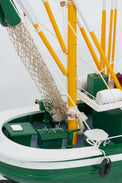 Tuna Fishing Boat II - Model Boat in Green Fishing Boats Batela Giftware