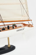 America - Model Boat - Medium Size price-change-job-active Sail Boats Batela Giftware