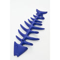 Marine Blue Metal Fishbone Coat Rack Coat Racks & Hooks Batela Giftware