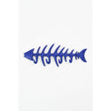 Marine Blue Metal Fishbone Coat Rack Coat Racks & Hooks Batela Giftware