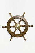 Wooden Ship’s Wheel 90cm Nautical Office Decoration price-change-job-active Batela Giftware