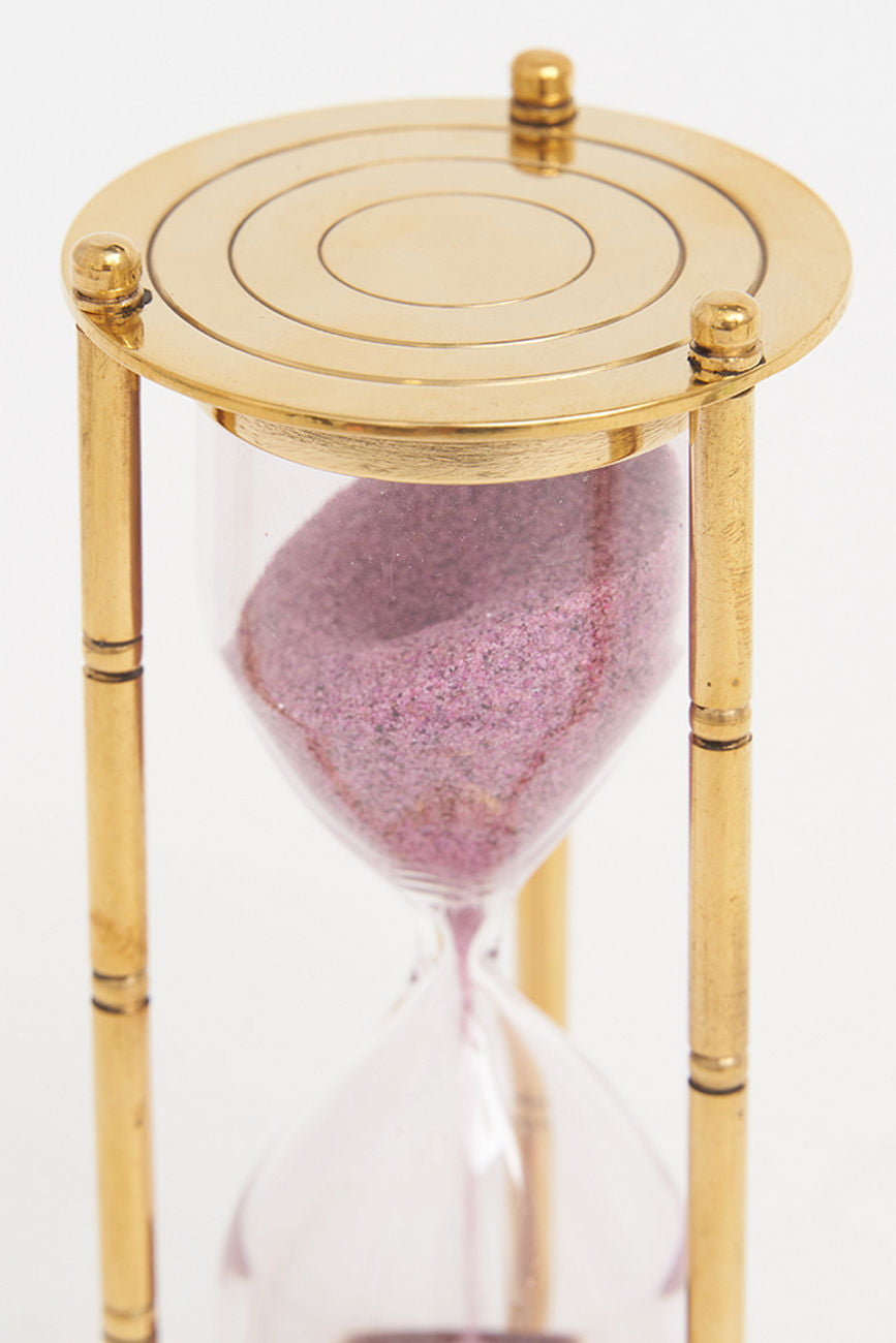 Brass Hourglass Desktop Batela Giftware