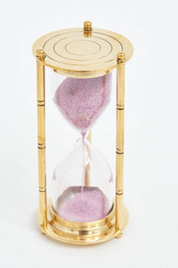 Brass Hourglass Desktop Batela Giftware