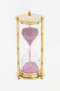 Brass Hourglass Desktop Batela Giftware