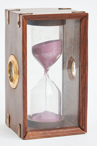 Wooden Hourglass Desktop Batela Giftware