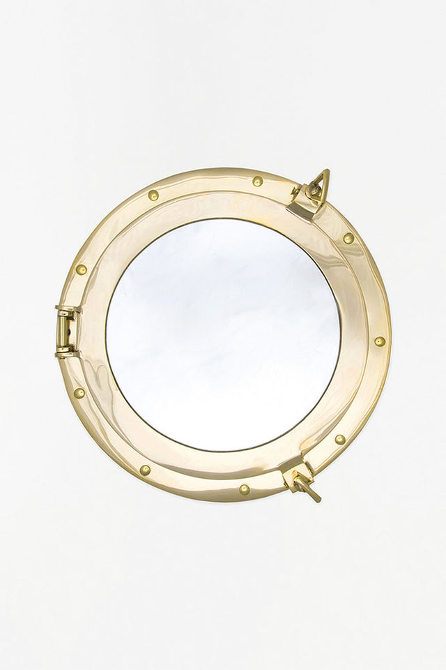 Brass Porthole Mirror Nautical Office Decoration Batela Giftware