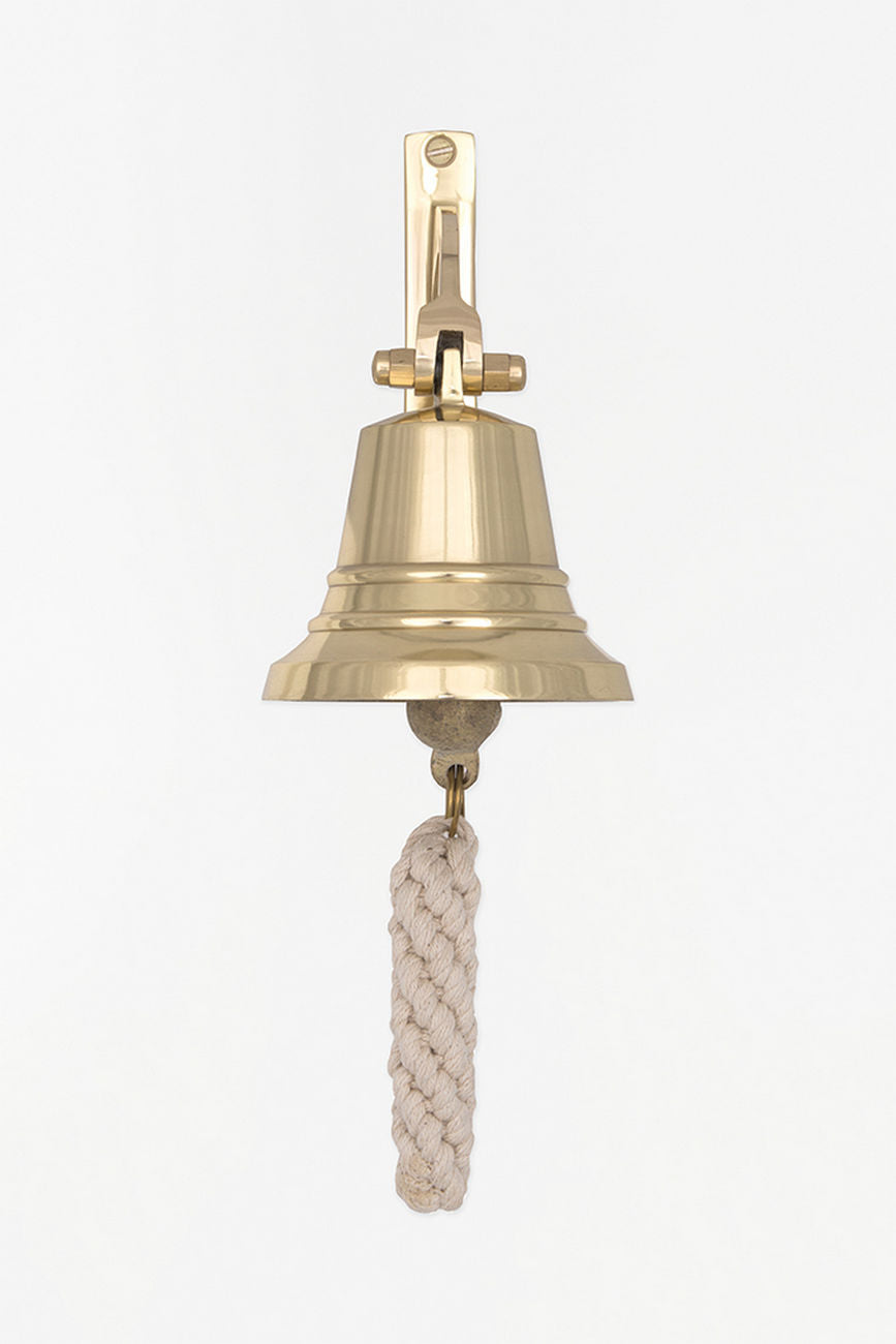 Bell - Solid Brass 17.5cm Nautical Office Decoration Batela Giftware