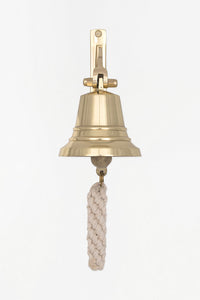 Bell - Solid Brass 12.5cm Nautical Office Decoration Batela Giftware