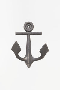 Anchor Coat Hook - Black Coat Racks & Hooks Batela Giftware