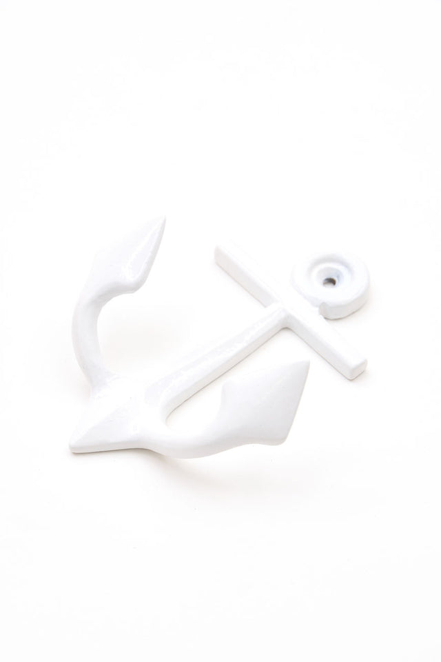 Anchor Coat Hook - White Coat Racks & Hooks Batela Giftware