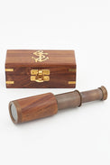 Telescope - Old-Looking Wooden Finish Desktop Batela Giftware