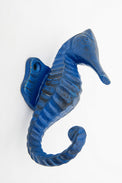 Seahorse Metal Coat Hook (Blue) Coat Racks & Hooks Batela Giftware