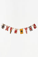 Vintage Nautical Signal Flags Bunting - Large Flag Home Decoration Batela Giftware