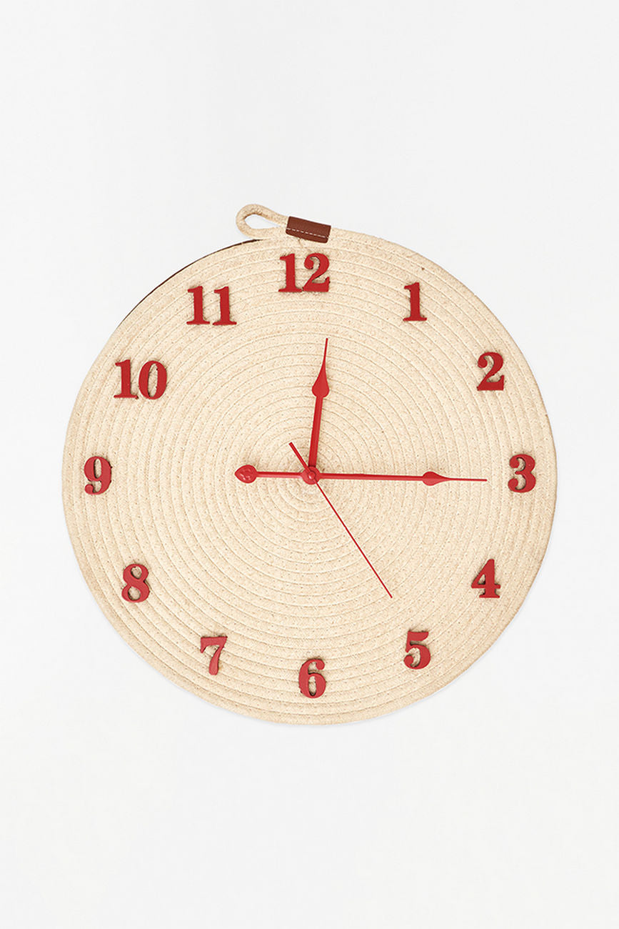 Wrapped Rope Wall Clock Clock Wall Clock Batela Giftware