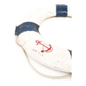 Antique Lifebelt with Anchor Emblems - Full Size Nautical Office Decoration Batela Giftware