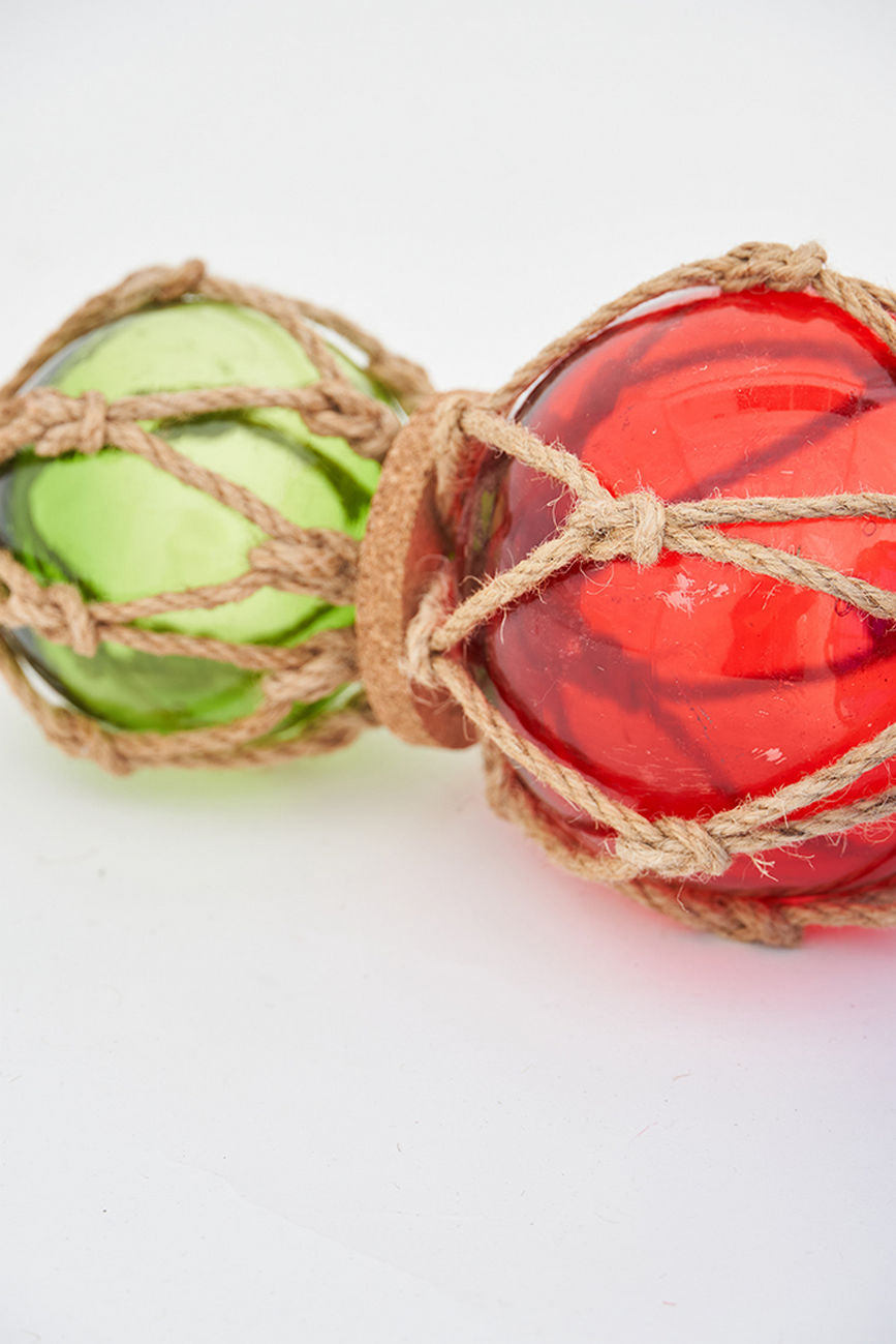 Buoy with Three Glass Balls Desktop Batela Giftware