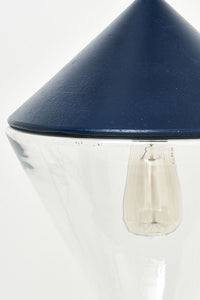 Blue Conical Buoy-Shaped Hanging Light (Large) Ceiling Lights From Europe Lamp Batela Giftware