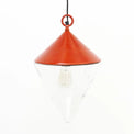 Red Conical Buoy-Shaped Hanging Light (Large) Ceiling Lights Lamp Batela Giftware