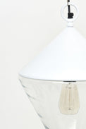 White Conical Buoy-Shaped Hanging Light Ceiling Lights From Europe Lamp Batela Giftware