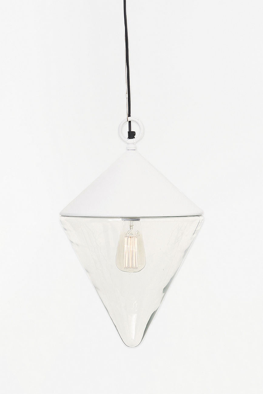 White Conical Buoy-Shaped Hanging Light Ceiling Lights From Europe Lamp Batela Giftware