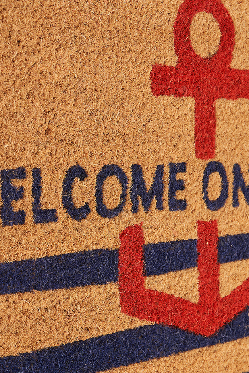 Welcome On Board Door Mat Doormats Batela Giftware