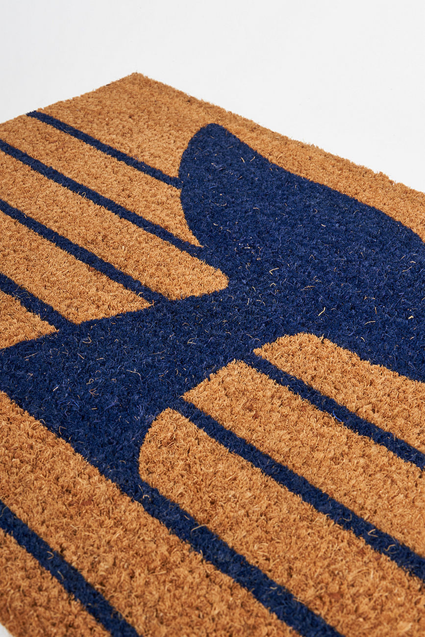 Whale's Tail Door Mat Doormats Batela Giftware