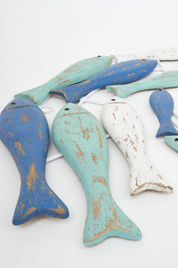 Shoal of Fish Wall Art Hanging Driftwood Ornaments Batela Giftware