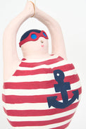 Papier-Mâché Vintage Bather Pendant From Europe Papier Mache Batela Giftware