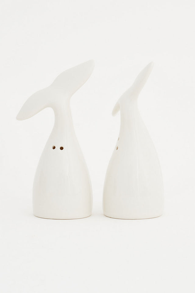 Whale Tails Salt & Pepper Set Mugs Batela Giftware