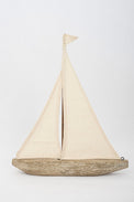 Driftwood Sailing Boat Ornament Driftwood Ornaments Batela Giftware