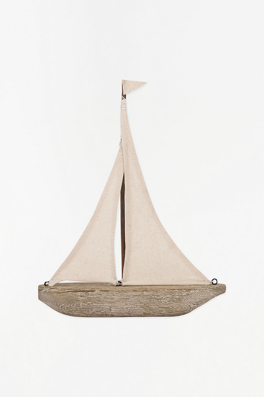 Driftwood Sailing Boat Ornament Driftwood Ornaments Batela Giftware