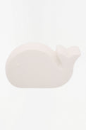 Decorative Ceramic Whale Ornament - White Ornaments Batela Giftware