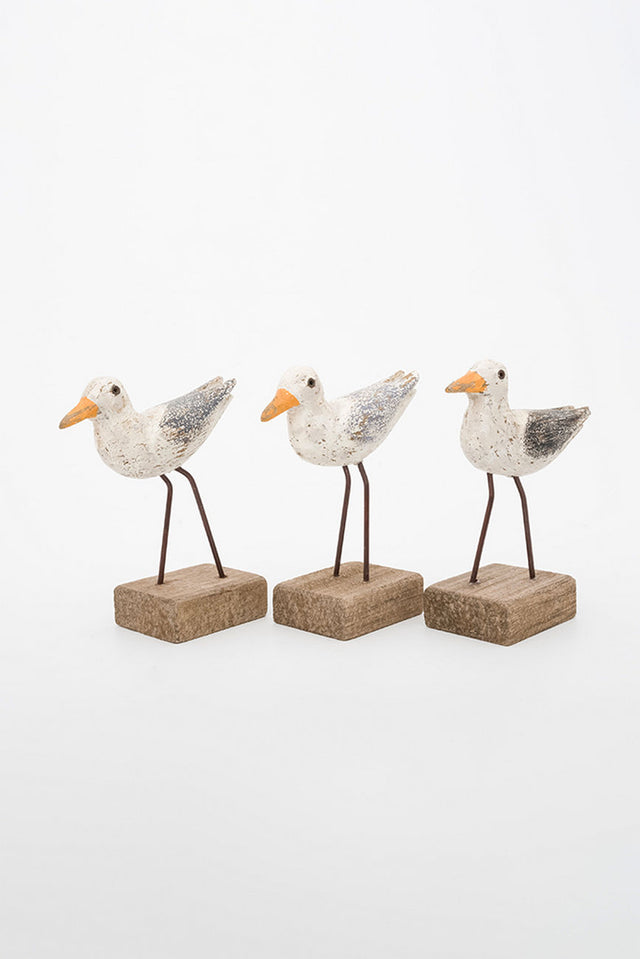 Trio of Bird Ornaments Birds Batela Giftware