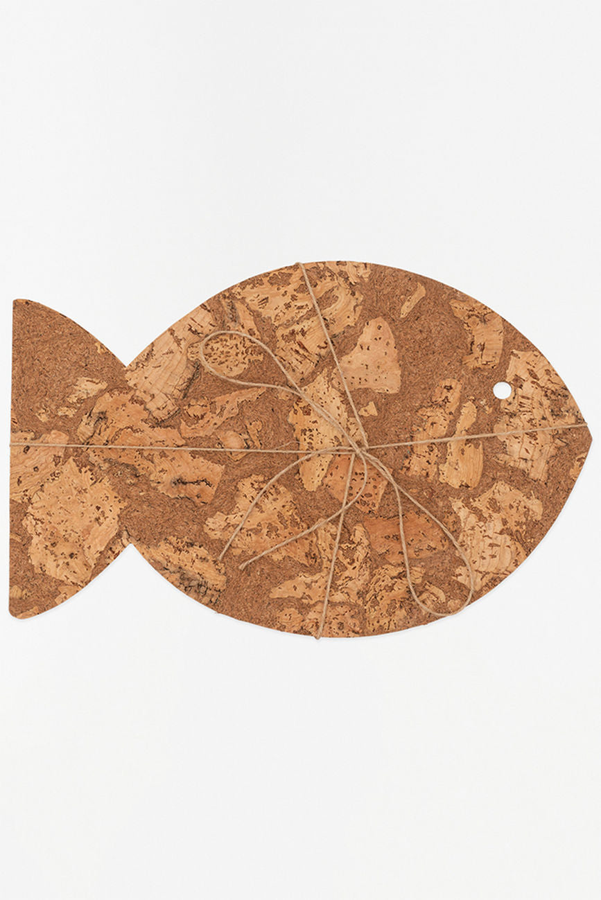 Cork Fish Shaped Table Mat - Large (Set of 4) Cork Batela Giftware