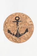 Cork Anchor Table Mat - Large - (Set of 4) Cork Batela Giftware