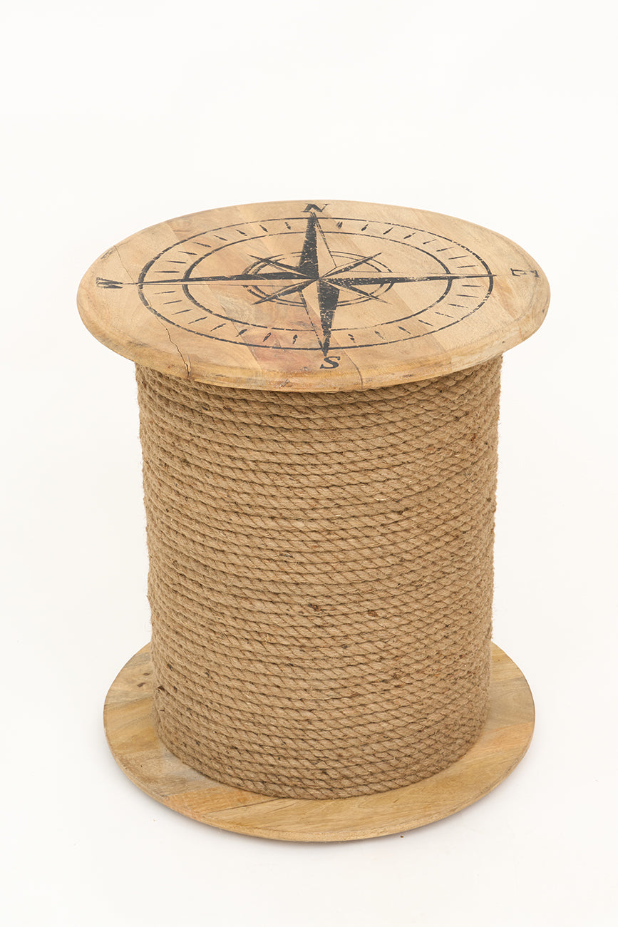 Wooden Spool Table Display Furniture Home Decoration Batela Giftware