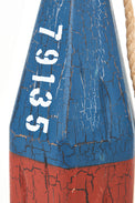 Wooden Buoy Door Stop Doorstop Driftwood Batela Giftware