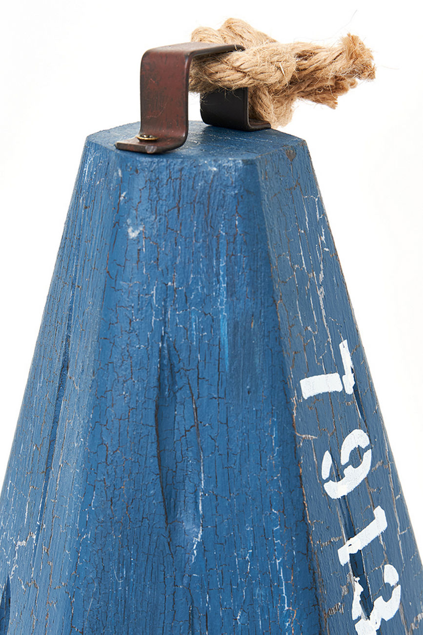 Wooden Buoy Door Stop Doorstop Driftwood Batela Giftware