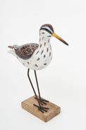 Sandpiper bird on a stand Birds Batela Giftware