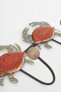 Wooden and Metal Crabs Coat Rack Coat Racks & Hooks Batela Giftware