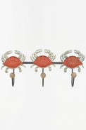 Wooden and Metal Crabs Coat Rack Coat Racks & Hooks Batela Giftware