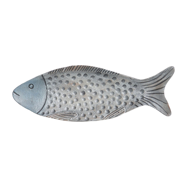 Aluminium Fish-Shaped Platter/Tray (Large) Home Decoration Kitchen price-change-job-active Batela Giftware